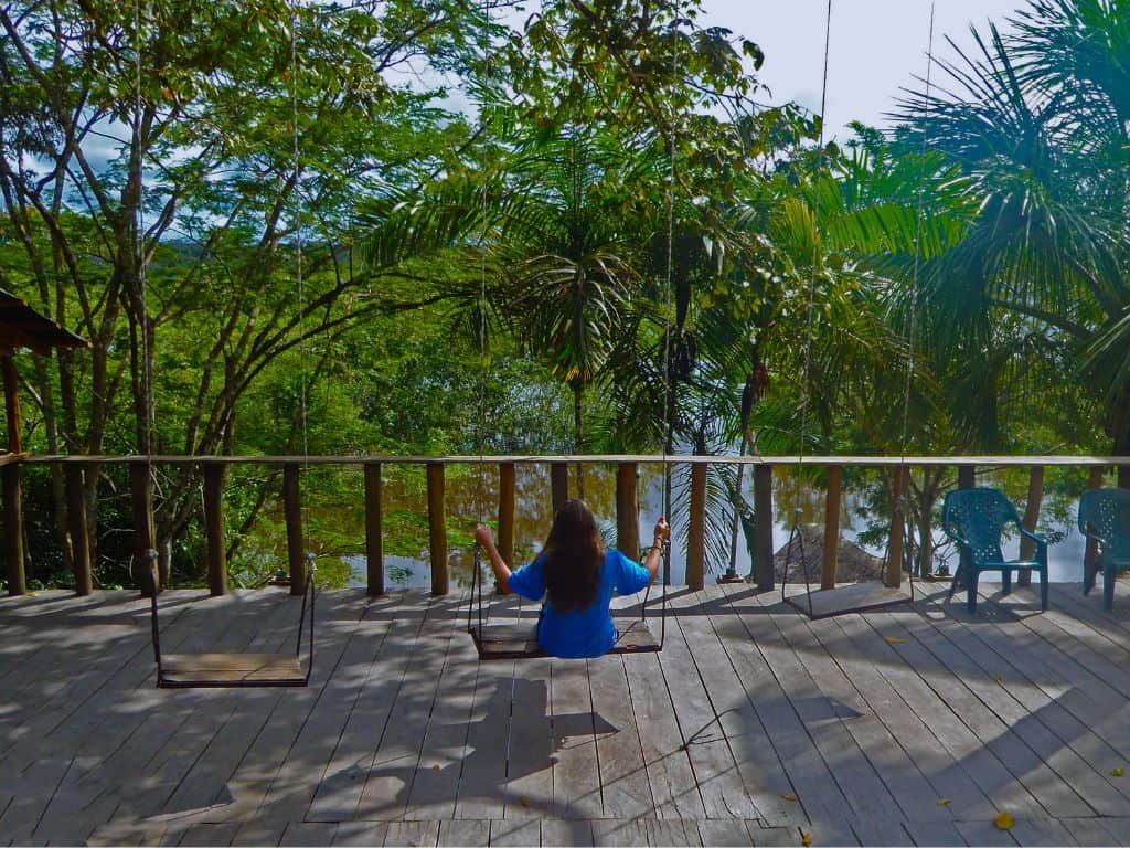 © Palmari Ecolodge - shared area - Amazon