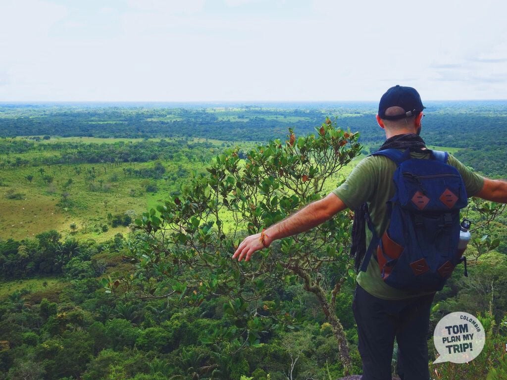 Amazon Gateway - San José Del Guaviare - Tom on the Cerro Azul mirador