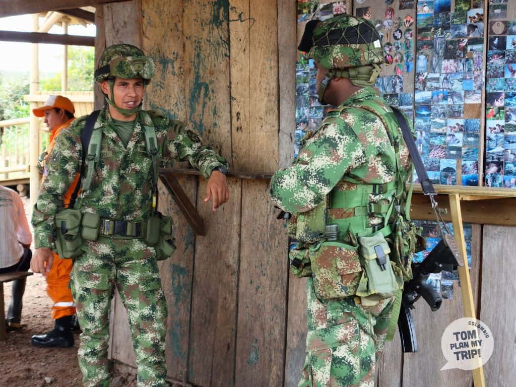 Army Caño Cristales Los Llanos Colombia