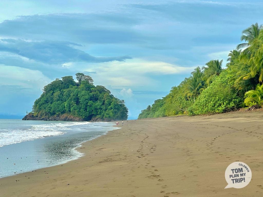 Beach EL Morro Guachalito Pacific Coast Colombia
