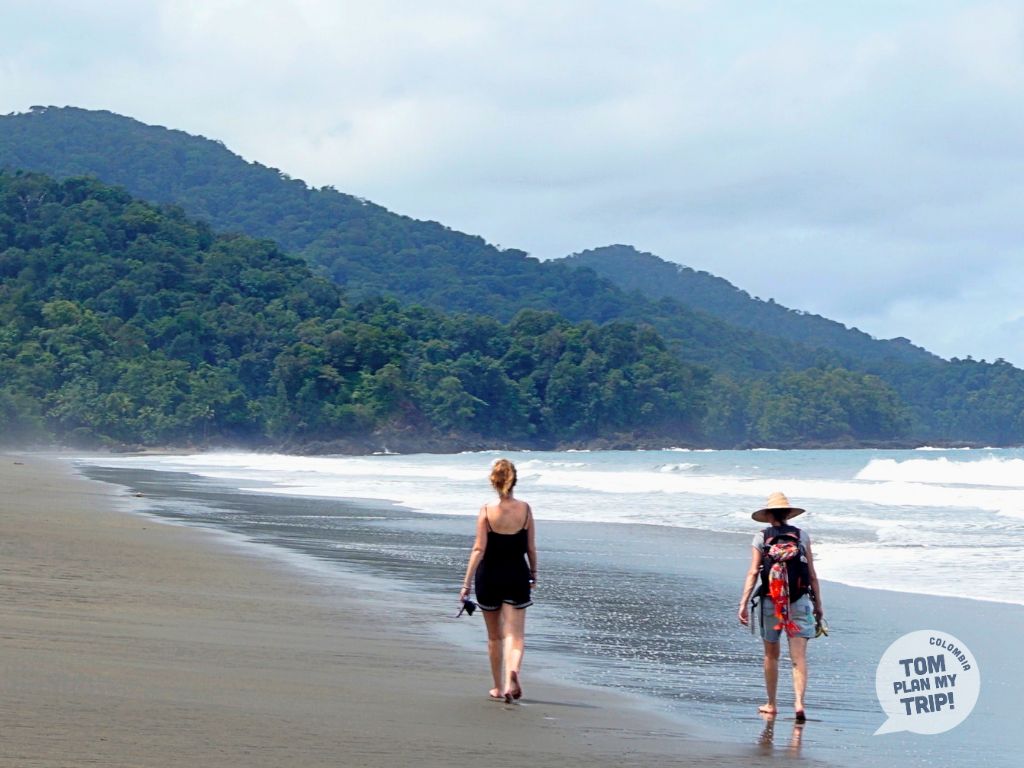 Beach El Valle Pacific Coast Colombia