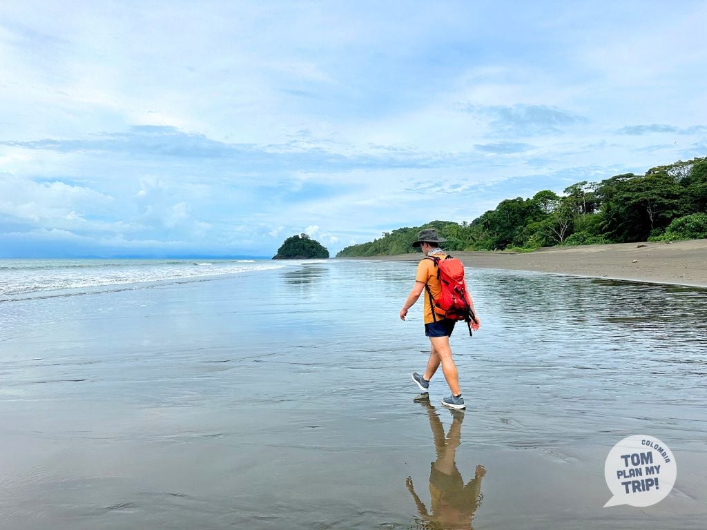 Beach in El Morro Guachalito Nuqui Pacific Coast Colombia - Adrien