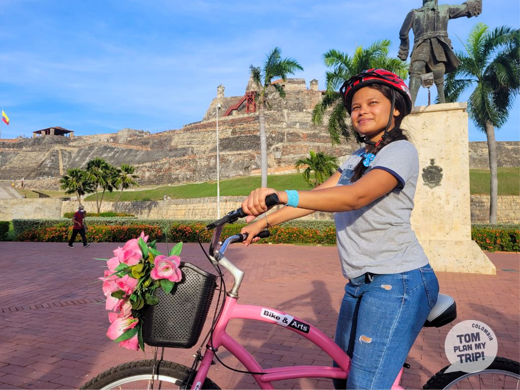 Bike in Cartagena Colombia - Eastern Caribbean Coast - Aleja