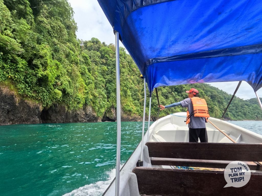 Boat Aleandro Ecolodge Punta Brava Pacific Coast Colombia