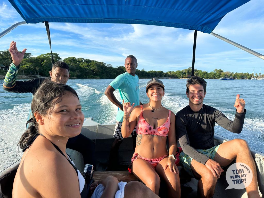 Boat La Playita Isla Fuerte - West Caribbean Coast - Adrien Aleja