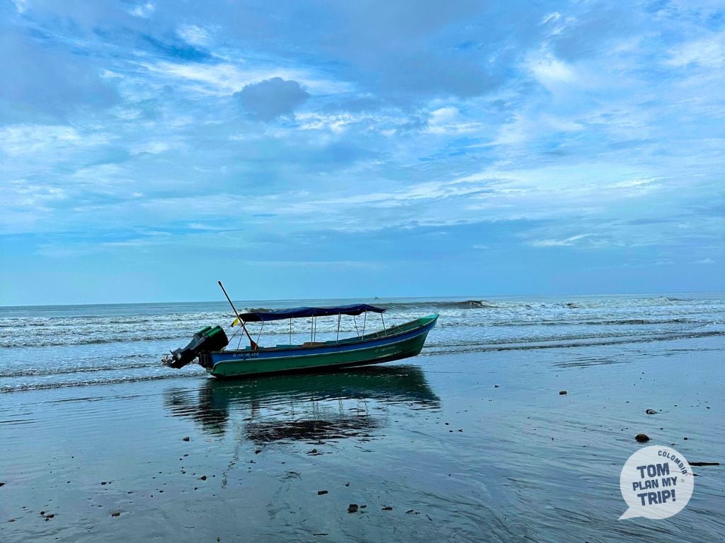 Boat Termales Pacific Coast Colombia