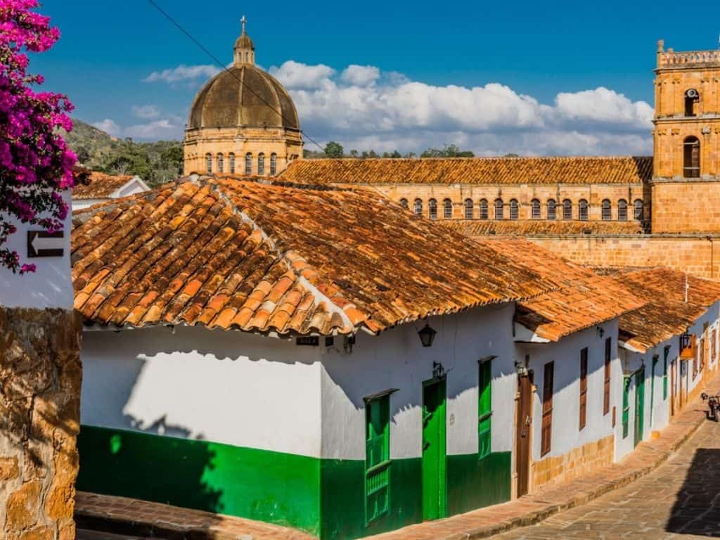 Boyaca & Santander - Barichara - colorful houses