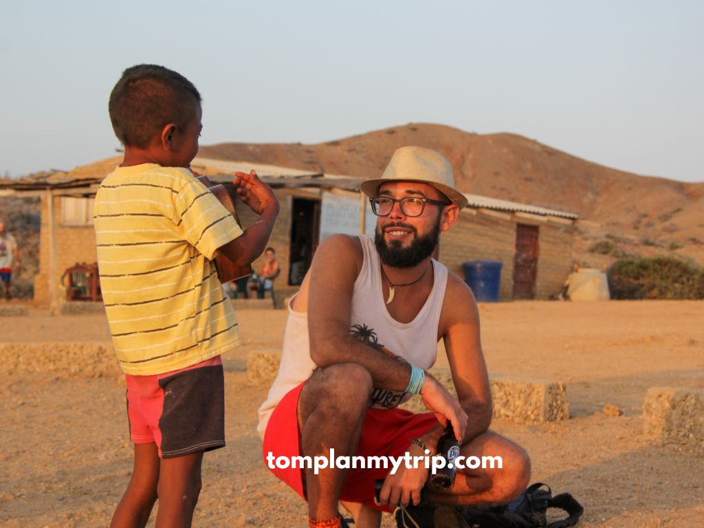 Cabo de la Vela, La Guajira - Wayuu kids