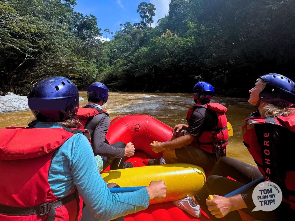 Calderas river rafting - Medellin - Antioquia