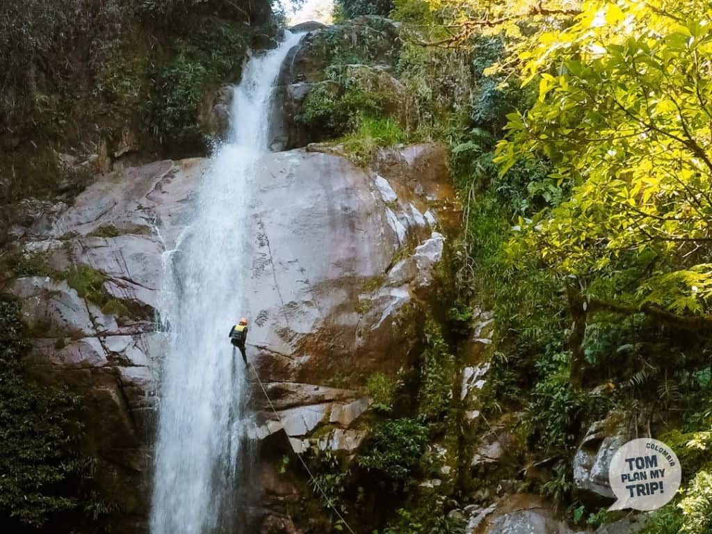 Canyoning in San Carlos Antioquia Colombia