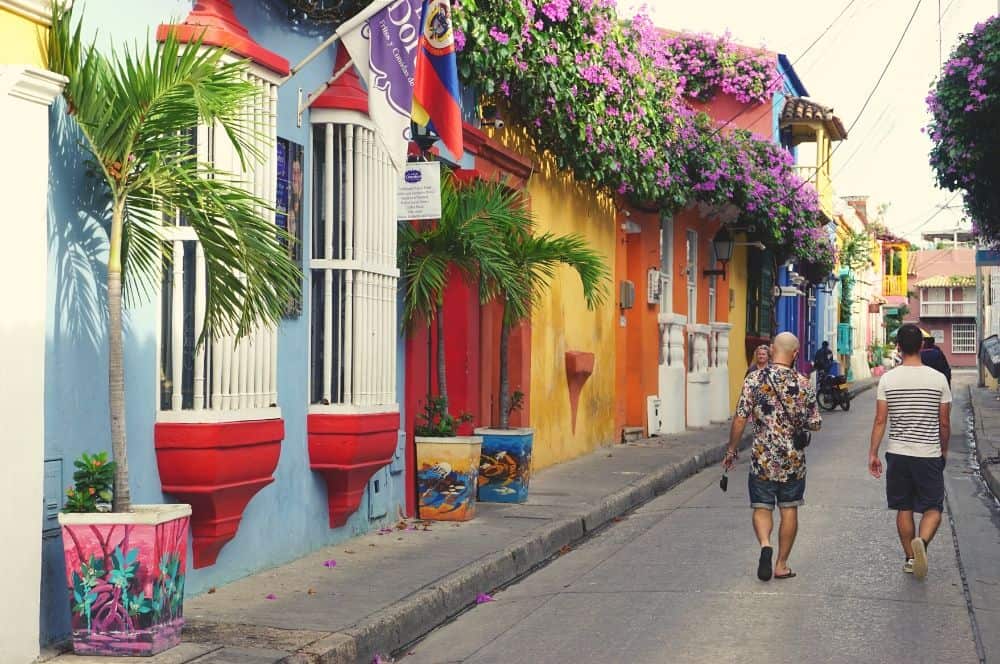 Centro historico Street Cartagena