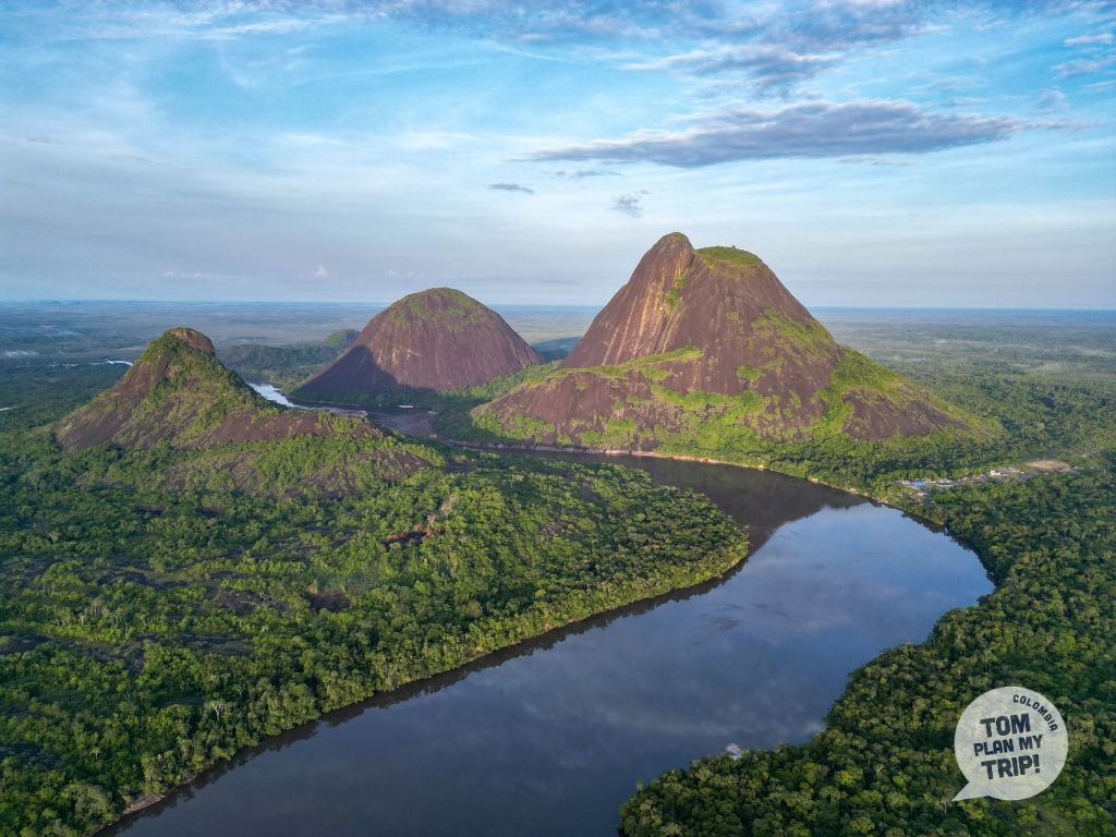 Cerros de Mavecure Inirida Amazon Colombia