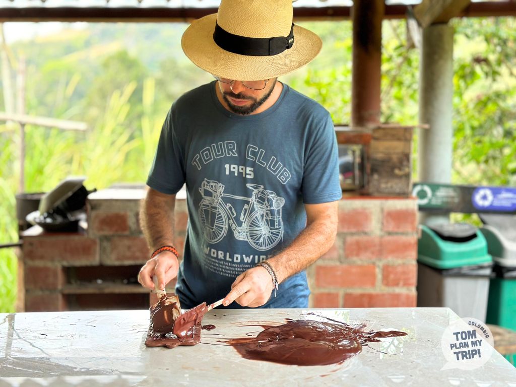 Chocolat tour San Rafael Antioquia Colombia - Tom