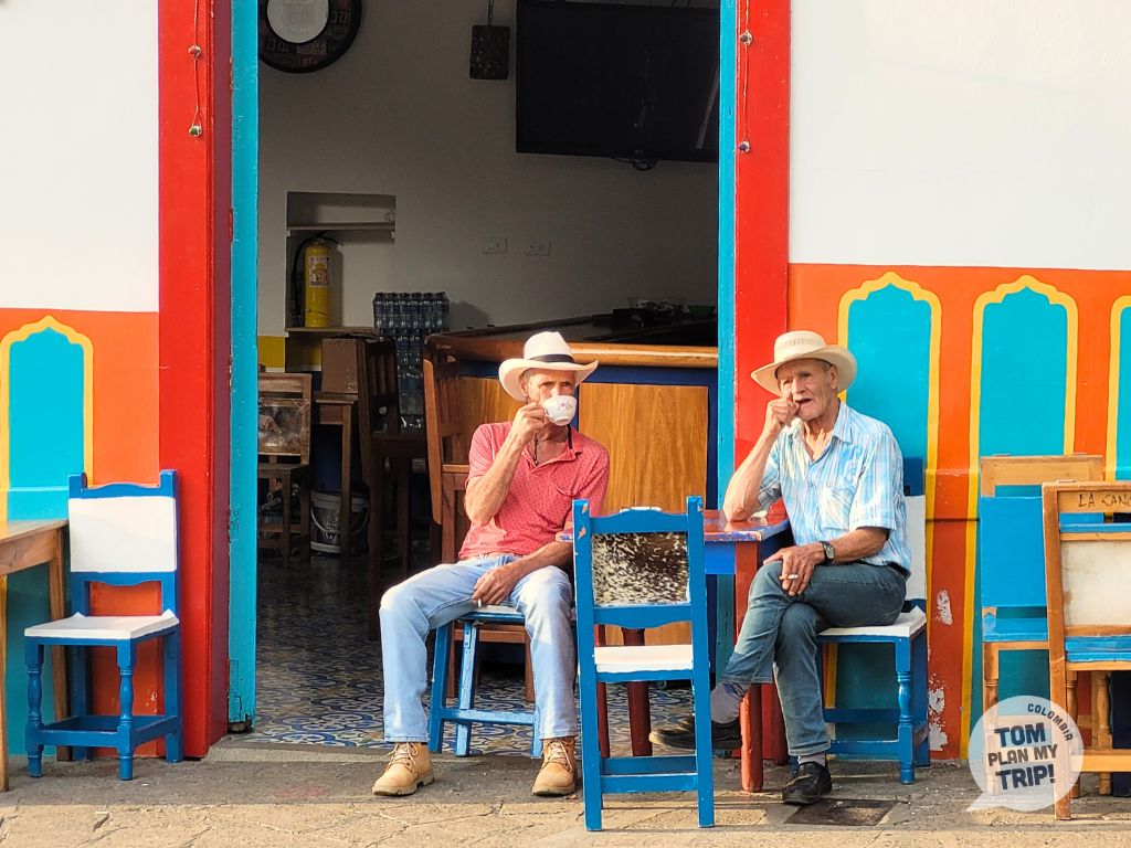 Coffee in Main Square - Jardin Antioquia (1)