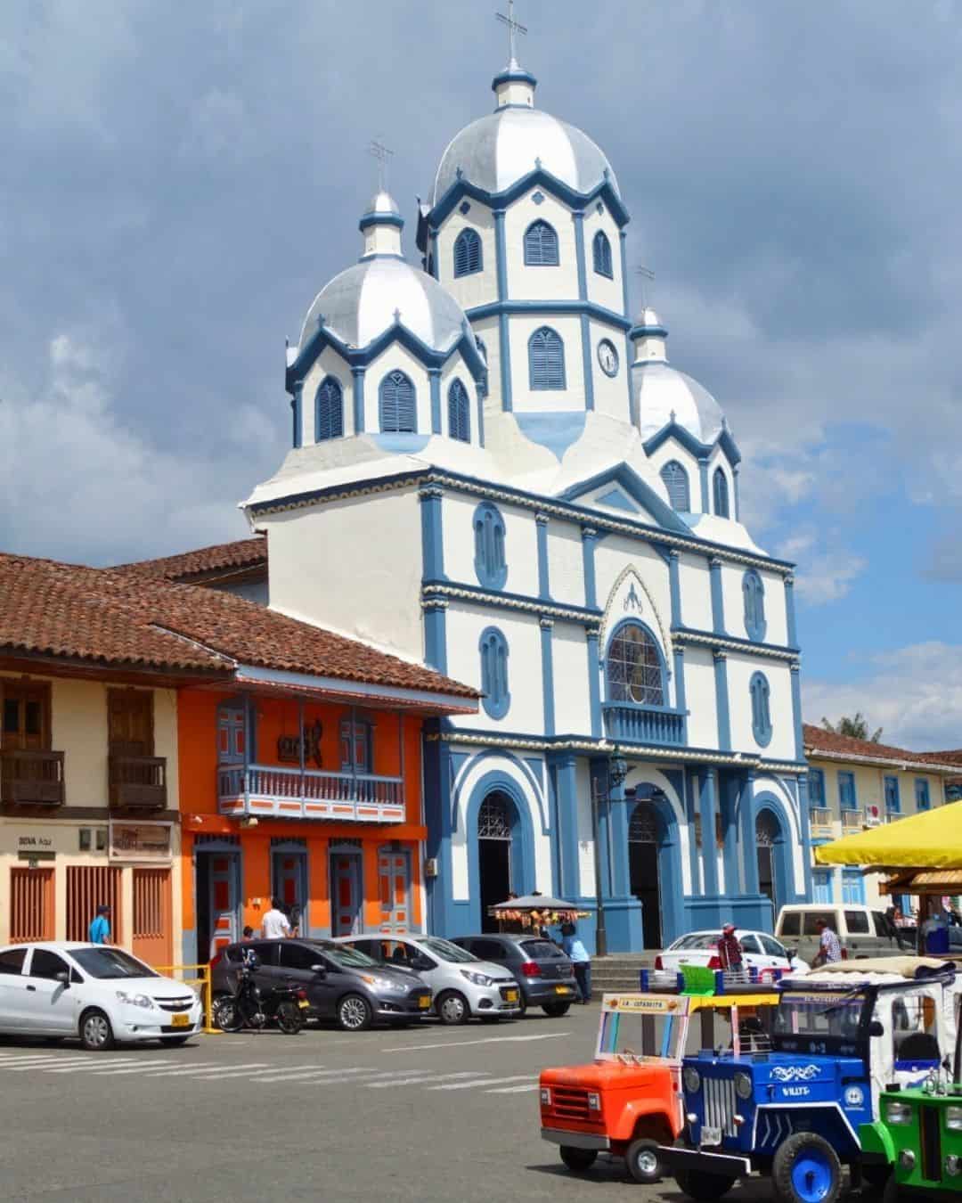 Coffee region - Filandia - Main square