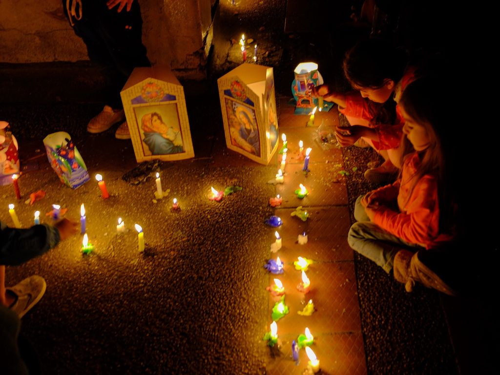 Dia de Velitas Colombia