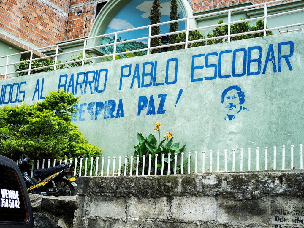 District Barrio Pablo Escobar Medellin