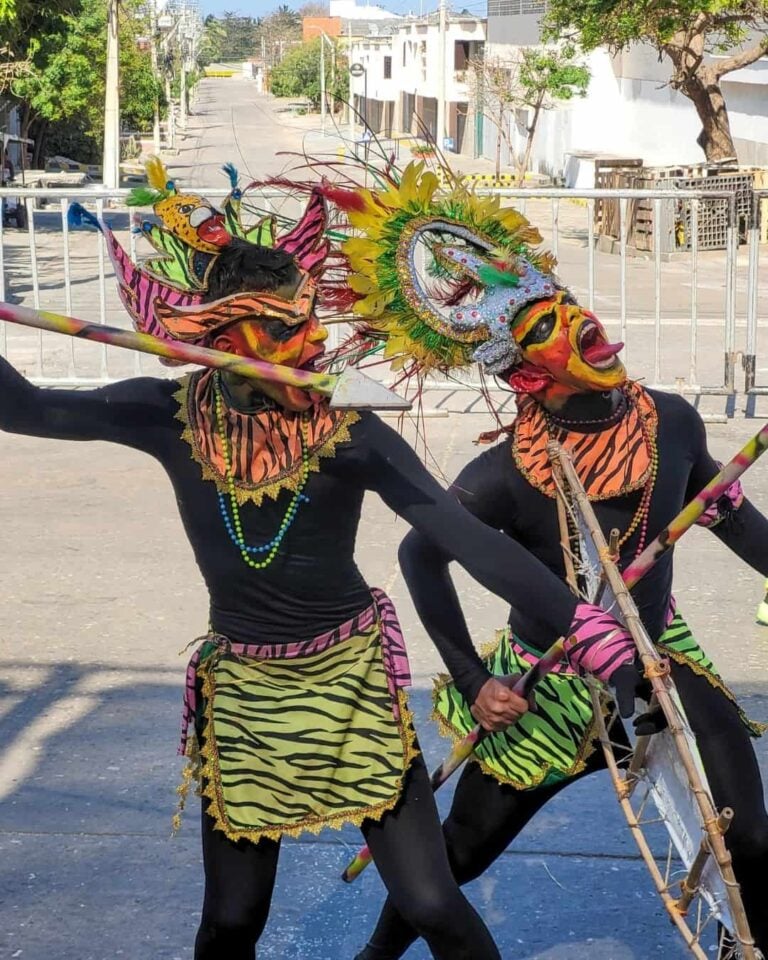 East Caribbean Coast - Barranquilla - Men from Carnaval