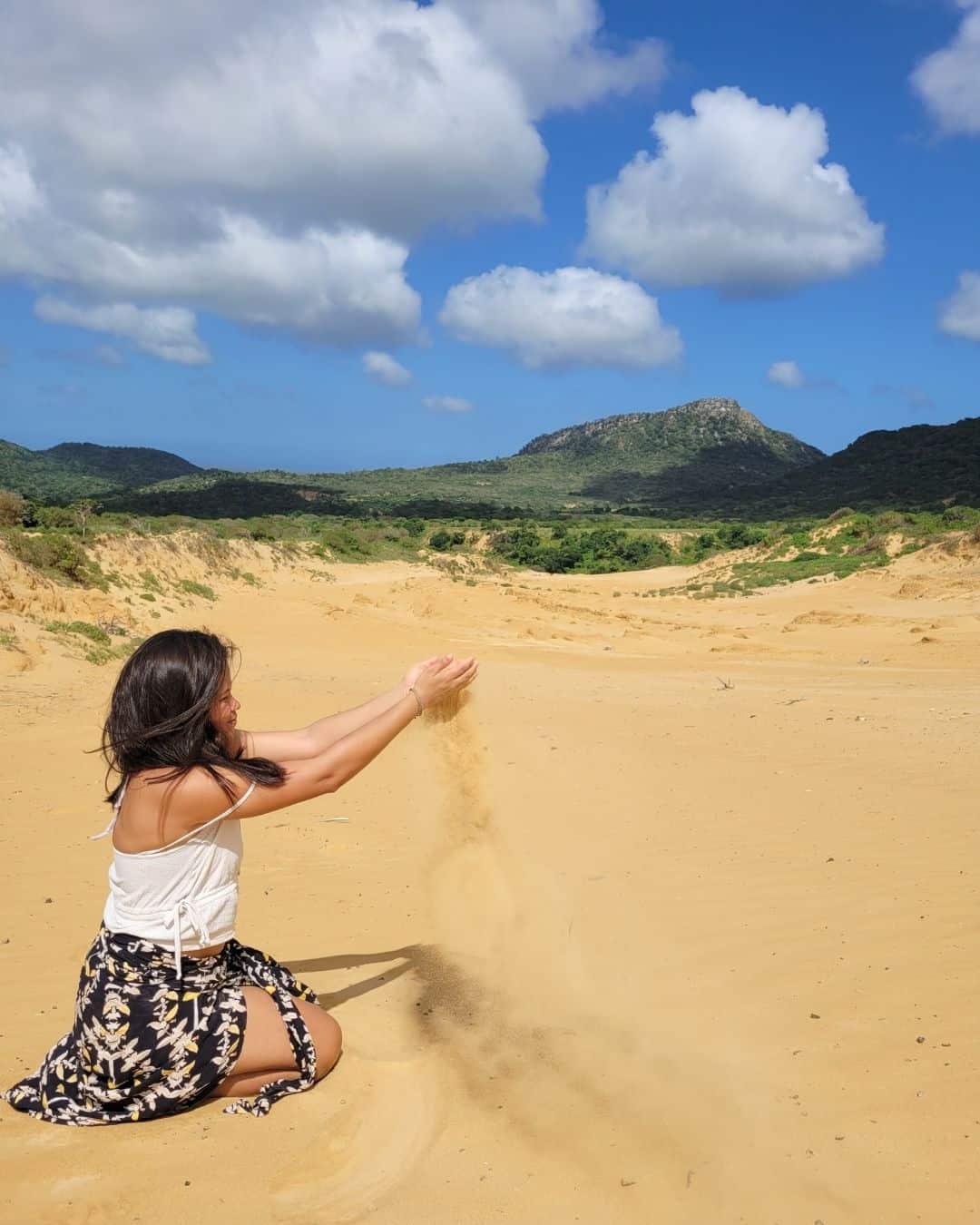 East Caribbean coast - La Guajira desert - Macuira view
