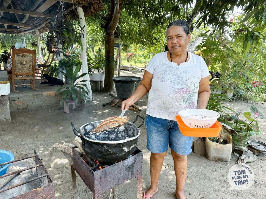 Farm Santa Cruz de Mompox - East Caribbean Coast Colombia - Food Fish Local
