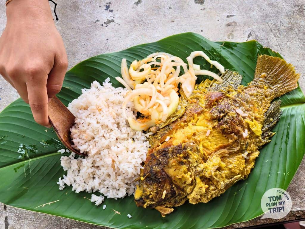 Food Fish in San Basilio de Palenque - Cartagena Colomba - Eastern Caribbean Coast