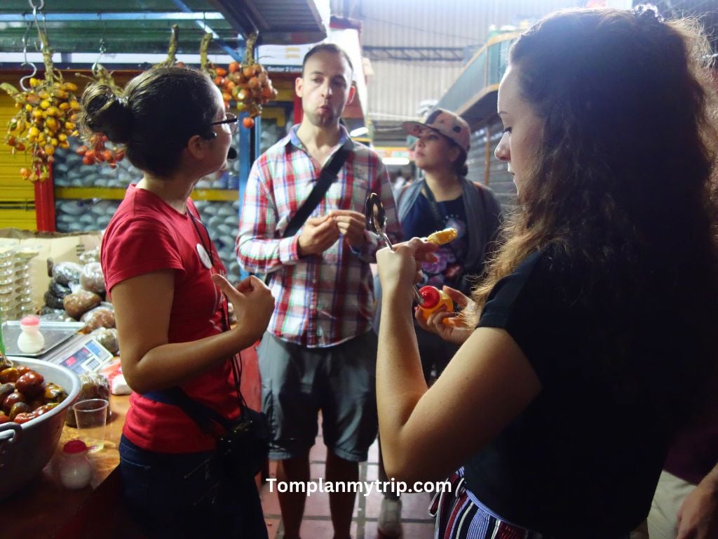 fruit tasting la minorista medellin