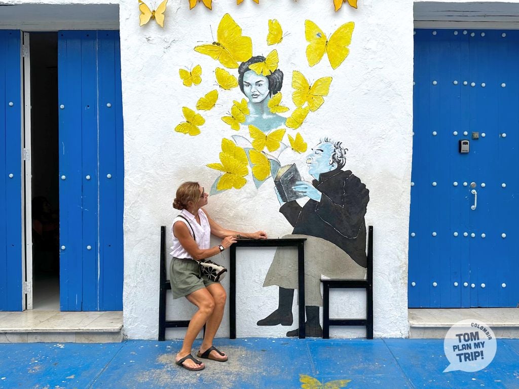 Gabo Graffiti Getsemani Cartagena Colombia - Eastern Caribbean Coast