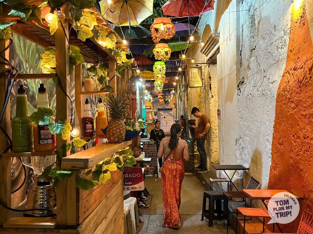 Getsemani Night Cartagena Colombia - Eastern Caribbean Coast