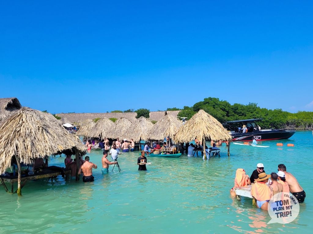 Isla Cholón in Rosario Islands - Cartagena Colombia - Eastern Caribbean Coast