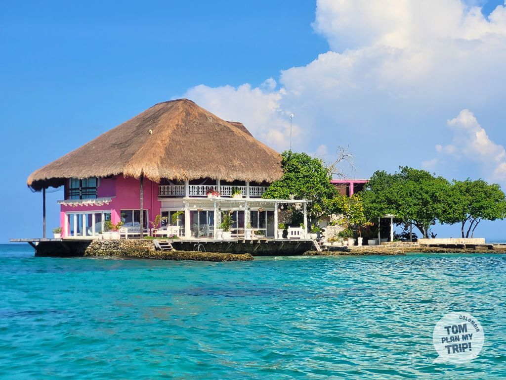 Isla Rosa in Rosario Islands - Cartagena Colombia - Eastern Caribbean Coast