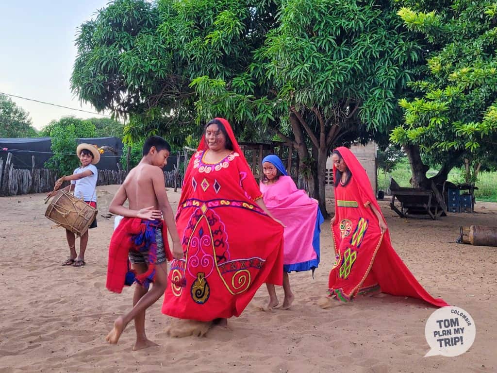 Kids Wayuu in Macuira National Park - La Guajira Desert Colombia - Eastern Caribbean Coast
