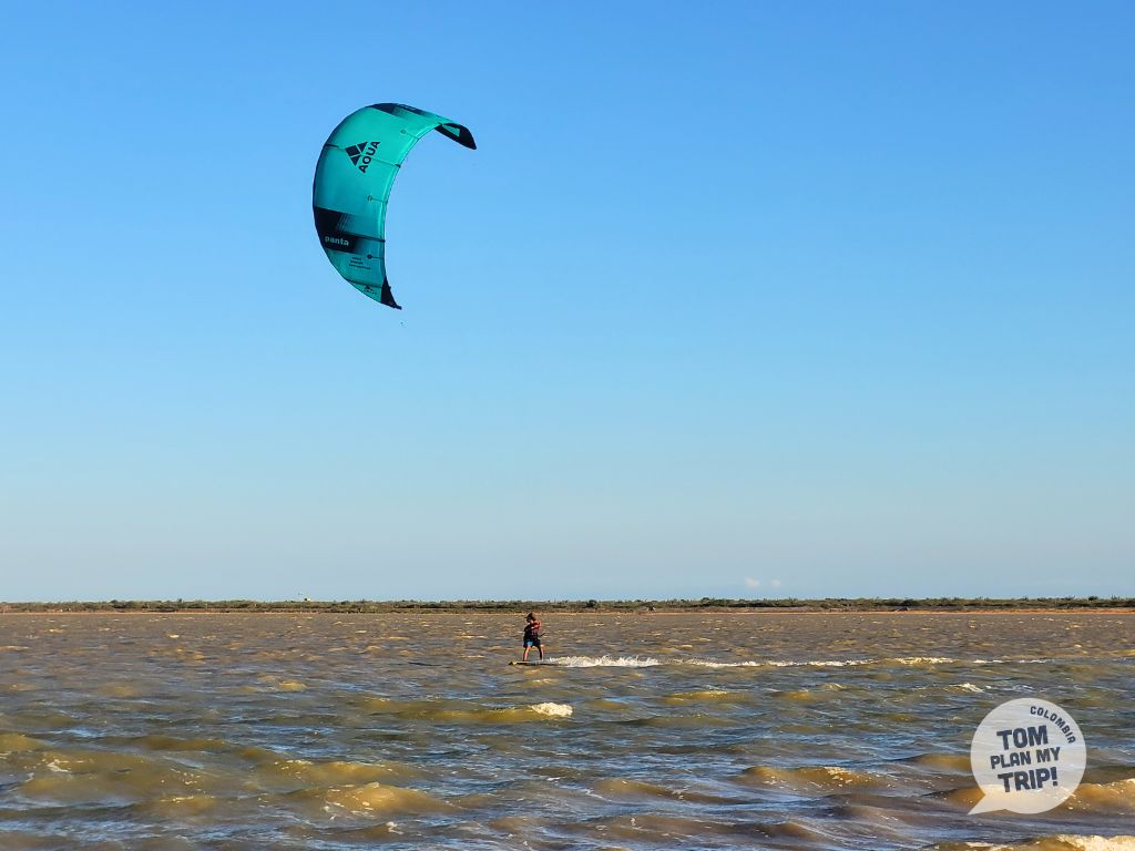 Kitesurfing in La Guajira Colombia - Eastern Caribbean Coast
