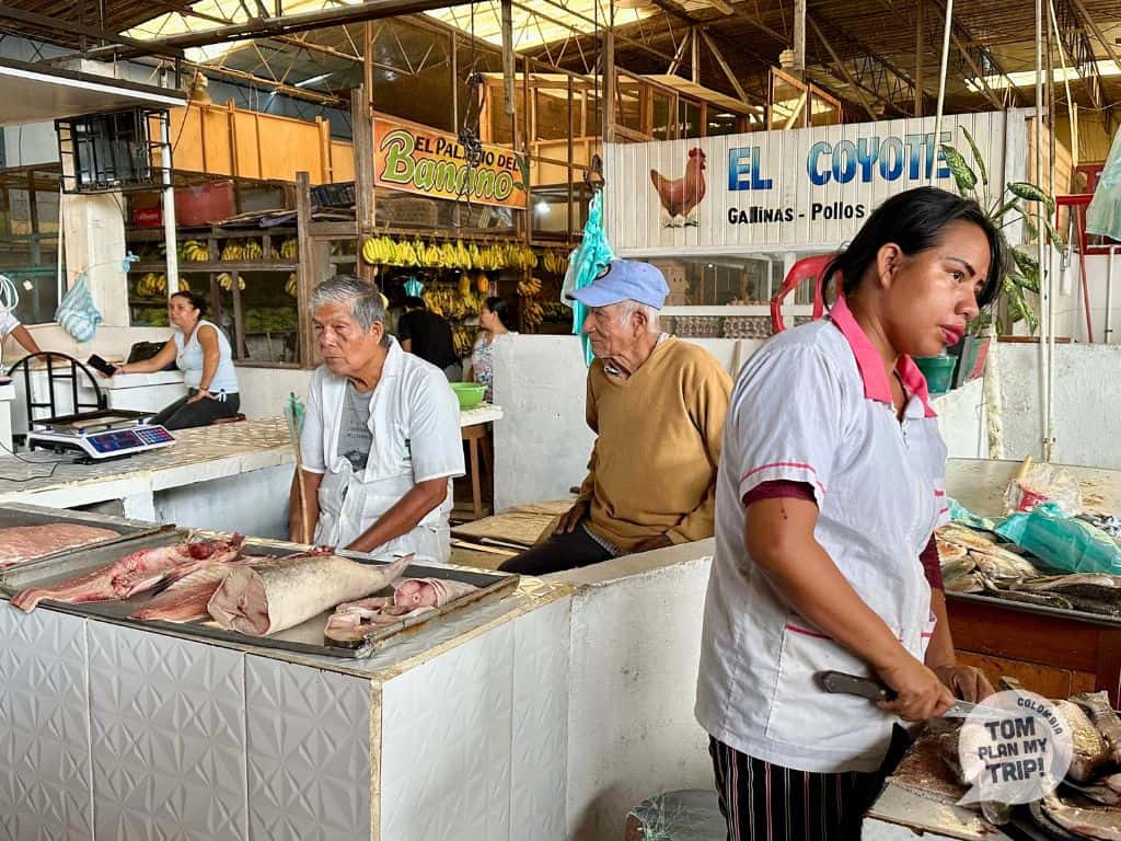Leticia Market Amazon Colombia - Fish