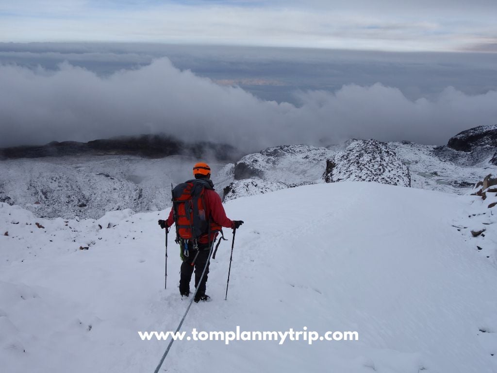 Los Nevados santa isable glacier