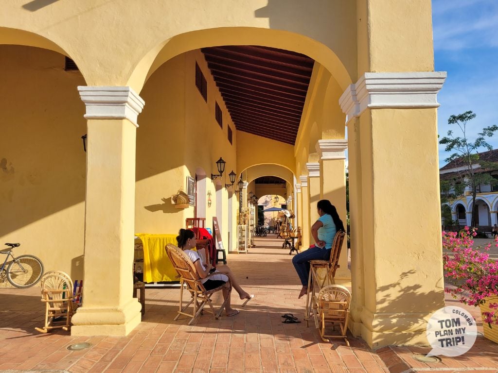 Main Square in Mompox - Eastern Caribbean Coast