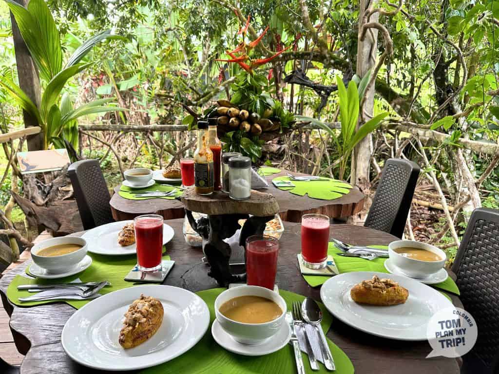 Majagua Food Bahia Solano Pacific Coast Colombia