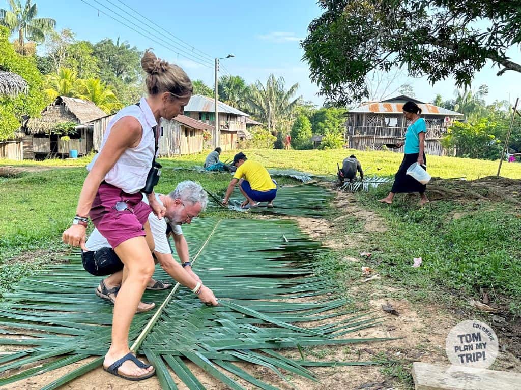 Minga in San Martin Amazon Colombia