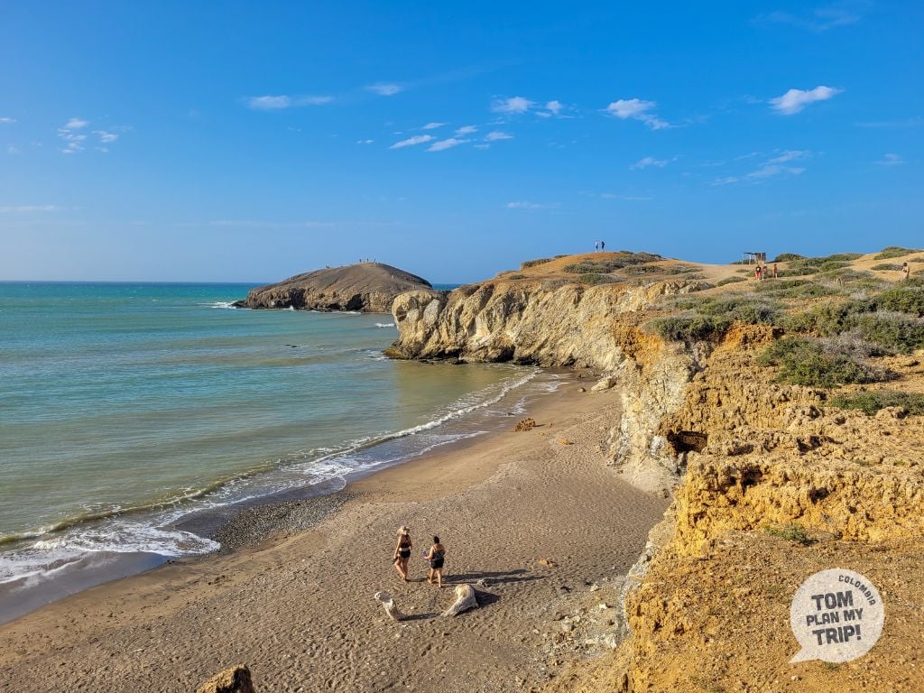 Playa Ojo de agua Cabo de la vela - La Guajira Desert Colombia - Eastern Caribbean Coast