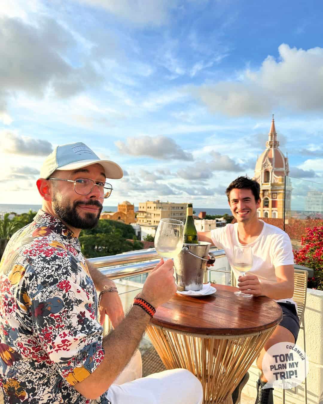 Movitch Rooftop in Cartagena Colombia - Eastern Caribbean Coast -