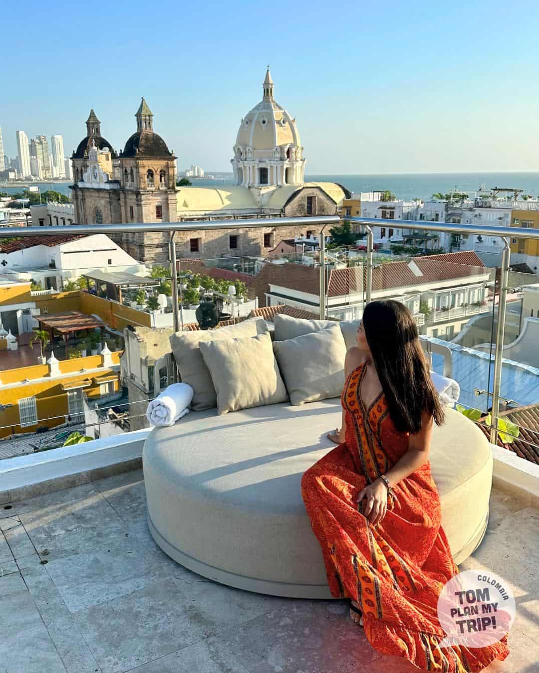 Movitch Rooftop in Historic Center - Cartagena Colombia - Eastern Caribbean Coast - Aleja