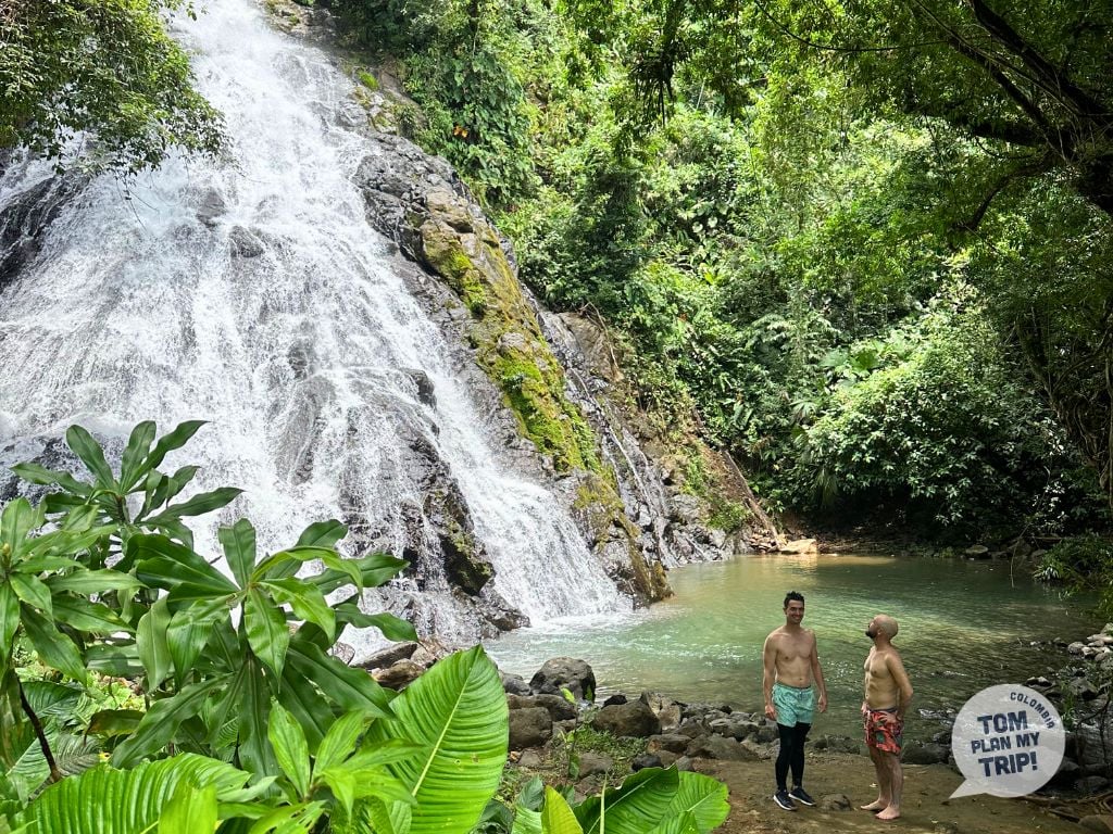 Nabuga Waterfall Bahia Solano Pacific Coast Colombia - Tom Adrien