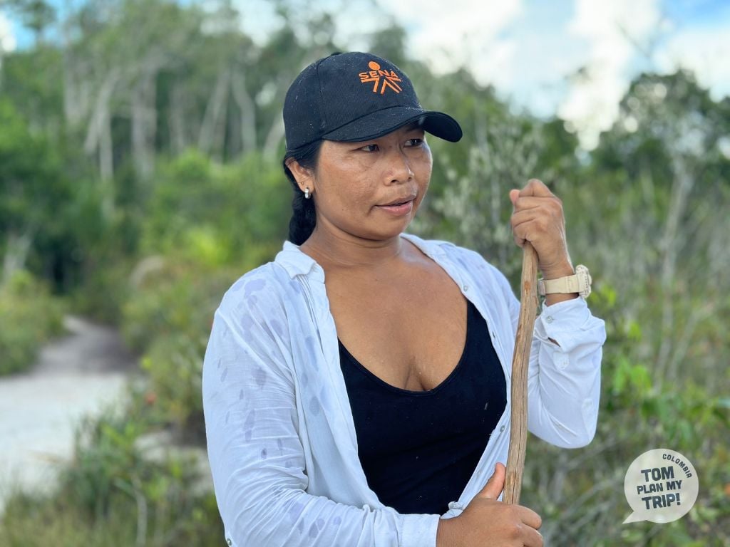 Native in Guainía Inirida Colombia - Kenke Reserve - Amazon Gateway