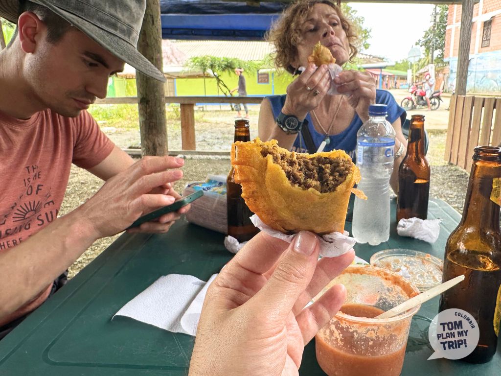 Nuqui Pacific Coast Colombia - Food Empanada