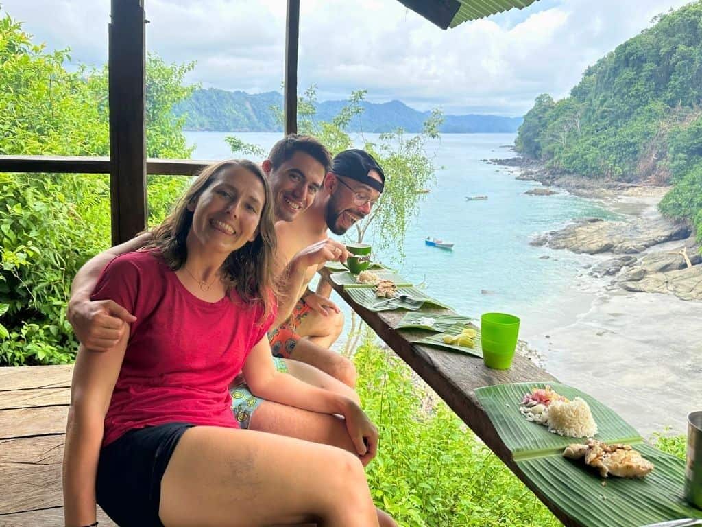 Pacific Coast - Utria National Park - Playa Blanca from the top