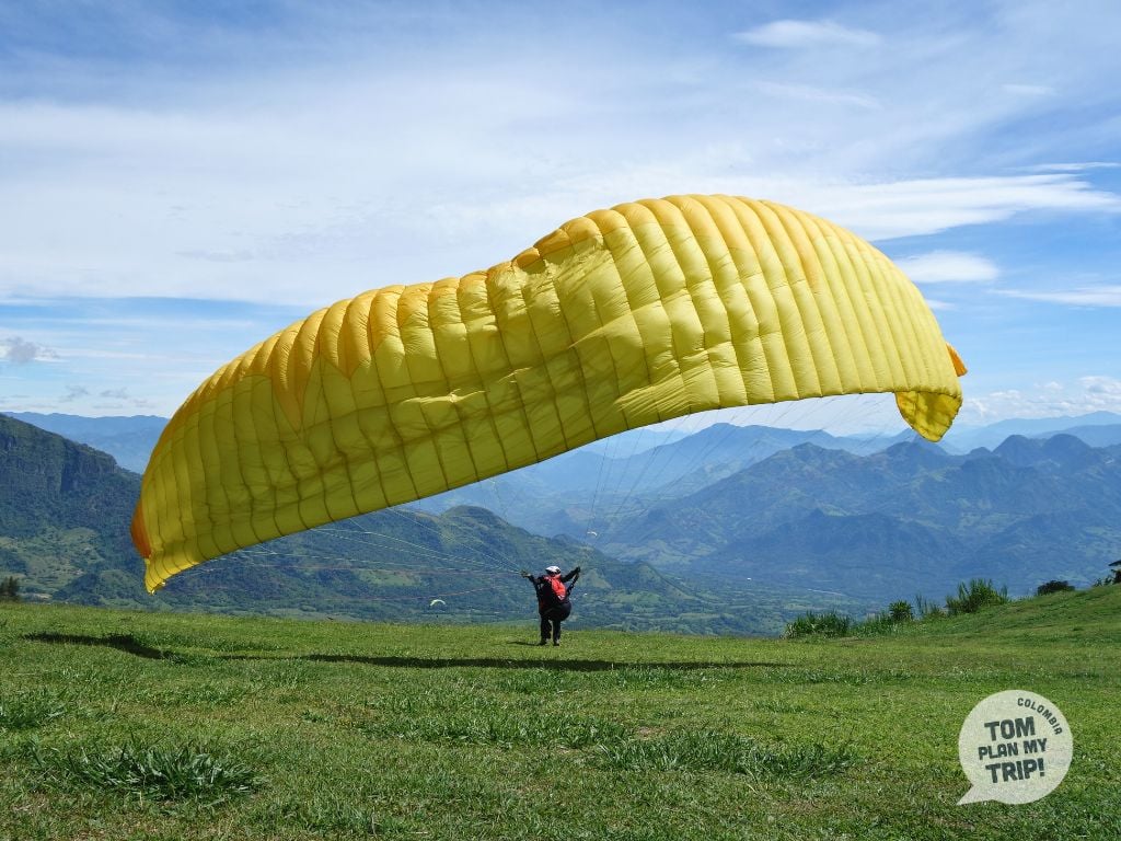 paragliding Jerico Antioquia Colombia