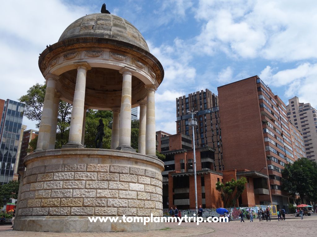 Parque del Periodiasta Bogota