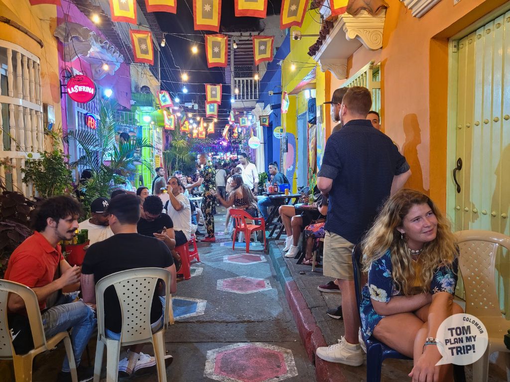 Party Night in Getsemani Cartagena Colombia - Eastern Caribbean Coast