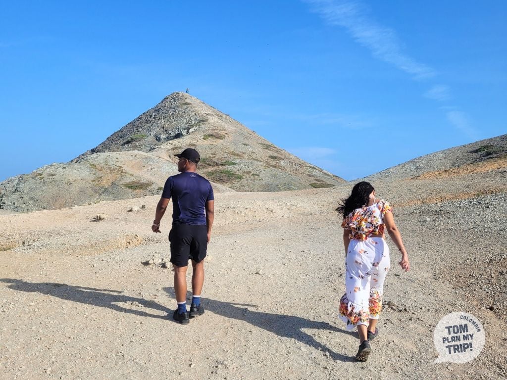 Pilon de Azucar in Cabo de la vela - La Guajira Desert Colombia - Eastern Caribbean Coast
