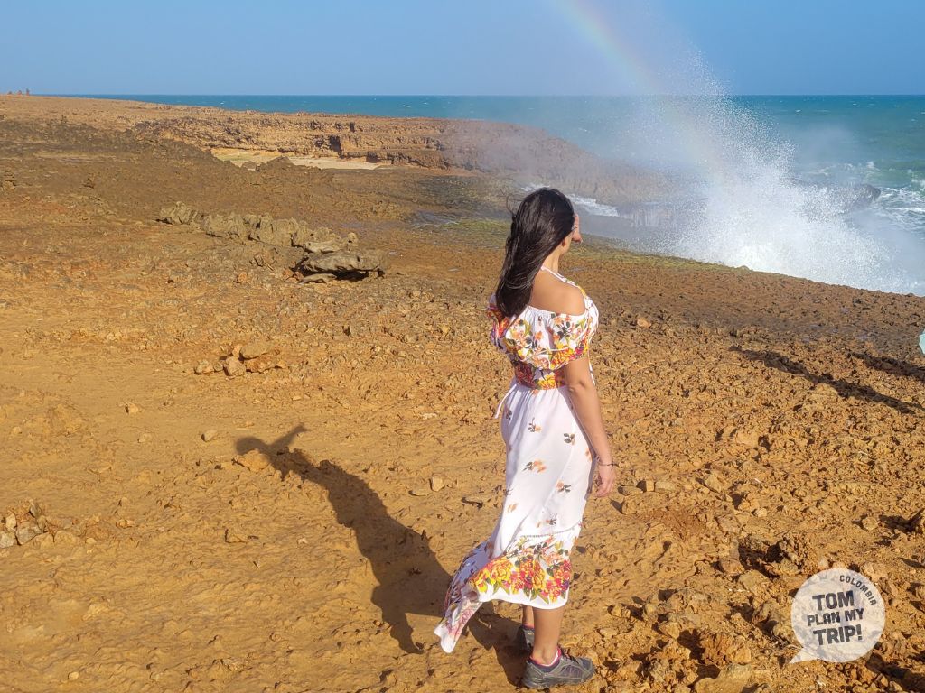 Playa Arcoiris Cabo de la vela - La Guajira Desert Colombia - Eastern Caribbean Coast - Aleja