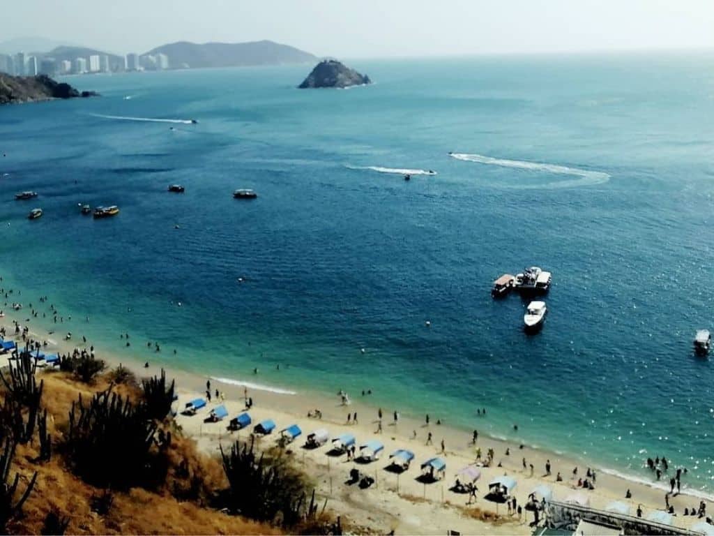 Playa Blanca Santa MARTA